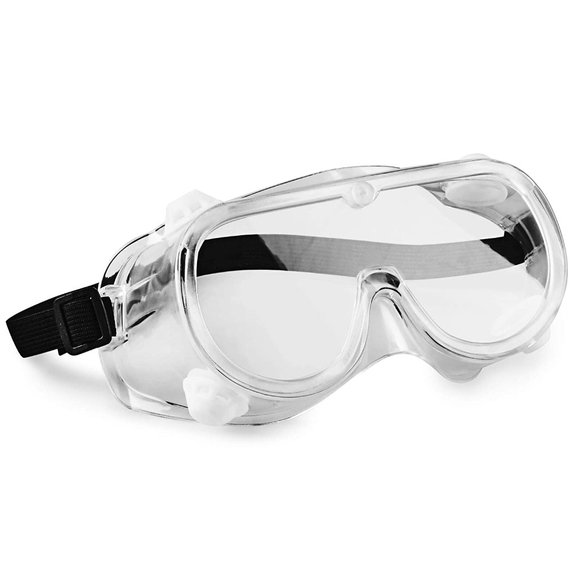 ANSI Clear Anti-Fog Safety Goggles - Picture 1 of 4